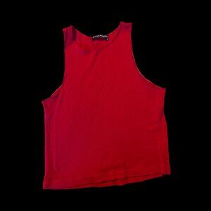 Brandy Melville red tank top, one size fits all